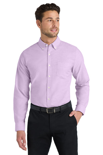Port Authority® SuperPro™ Oxford Shirt (Purple)