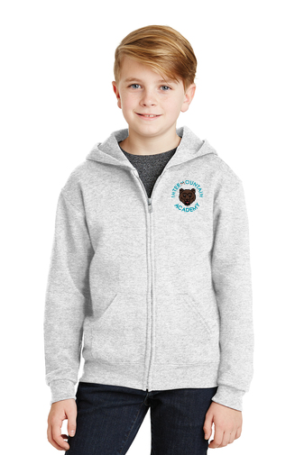 Youth Full-Zip Hooded Sweatshirt