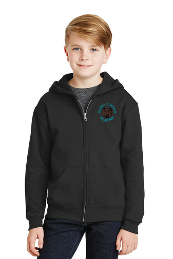 Youth Full-Zip Hooded Sweatshirt