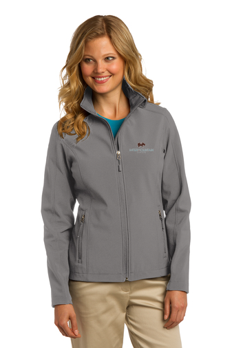 Port Authority Ladies' Core Soft Shell Jacket (Deep Smoke)