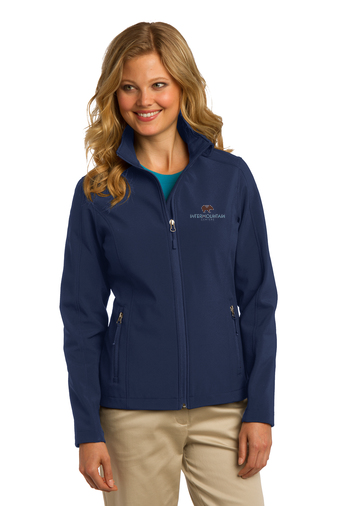 Port Authority Ladies' Core Soft Shell Jacket (Navy)