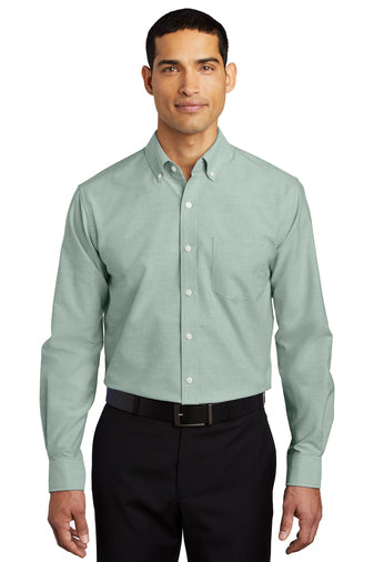 Port Authority® SuperPro™ Oxford Shirt (Green)