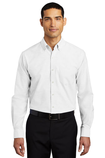 Port Authority® SuperPro™ Oxford Shirt (White)