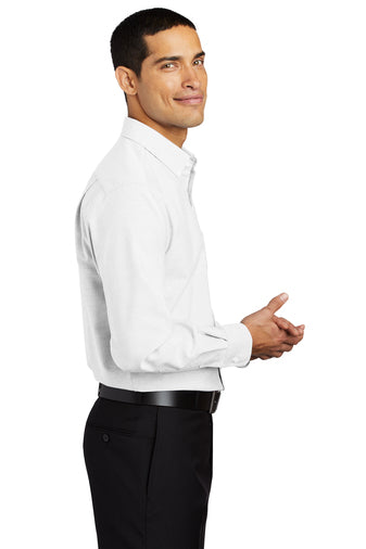 Port Authority® SuperPro™ Oxford Shirt (White)