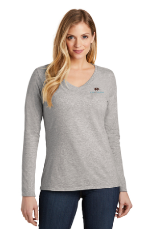 Women's District Very Important Tee Long Sleeve V-Neck